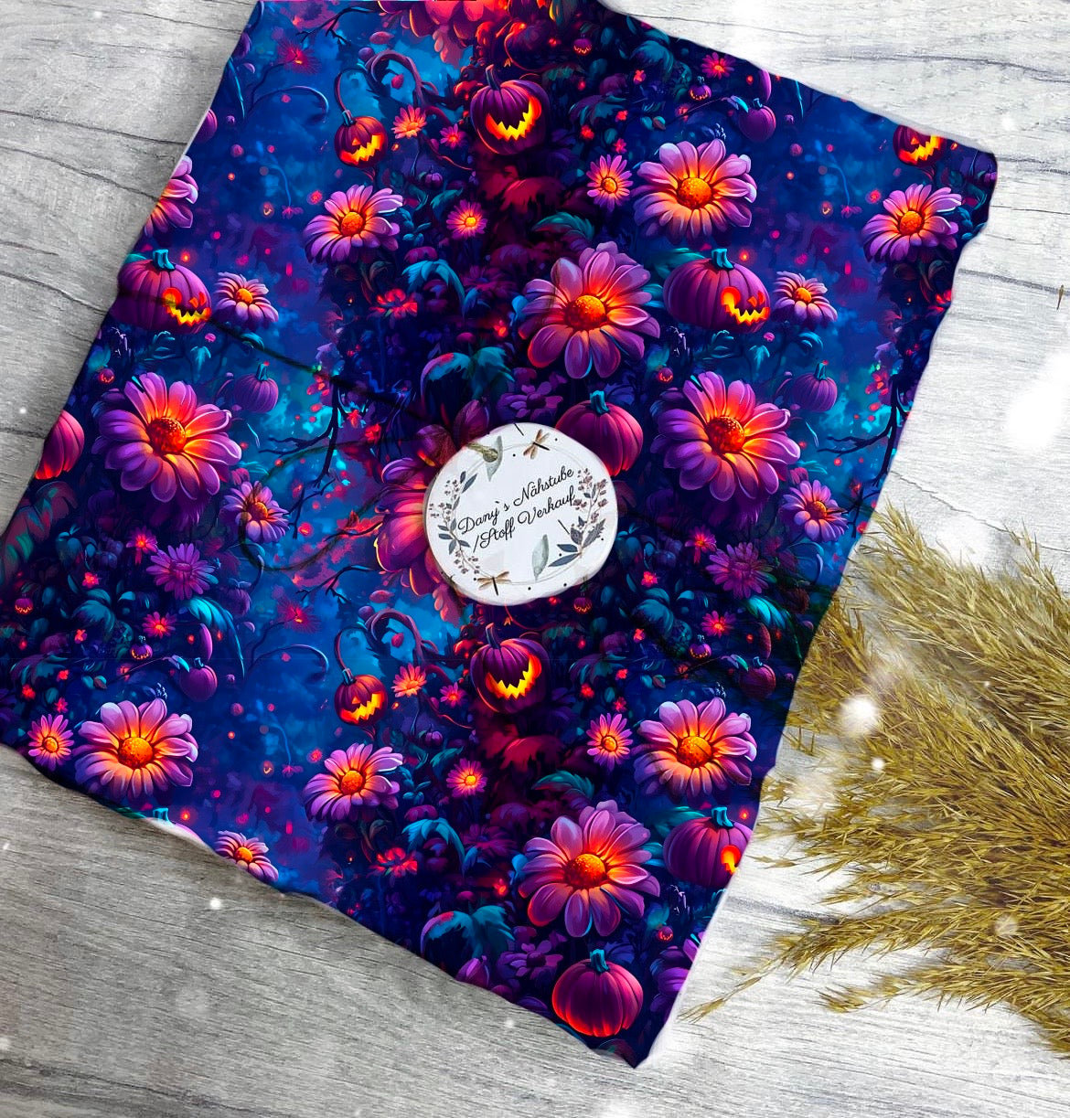 Neon Blumen  Halloween Aktuelle Vorbestellung